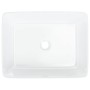 Rectangular white ceramic sink 48x37x13 cm by vidaXL, Sinks - Ref: Foro24-153338, Price: 91,40 €, Discount: %