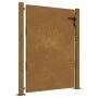 Puerta de jardín acero corten 105x155 cm de vidaXL, Puertas de jardín - Ref: Foro24-153265, Precio: 209,90 €, Descuento: %