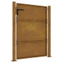 Puerta de jardín acero corten 105x155 cm de vidaXL, Puertas de jardín - Ref: Foro24-153265, Precio: 214,64 €, Descuento: %