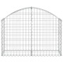 Gabionenkorb Bogenform verzinktes Eisen 100x30x60/80 cm von vidaXL, Töpfe und Pflanzgefäße - Ref: Foro24-153423, Preis: 28,18...