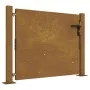 Gartentor aus Cortenstahl 105x105 cm von vidaXL, Gartentore - Ref: Foro24-153263, Preis: 143,94 €, Rabatt: %