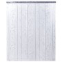 Lámina de ventana esmerilada patrón de bambú PVC 90x500 cm