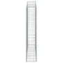 Galvanized iron arch-shaped gabions basket 200x30x160/180 cm by vidaXL, Pots and planters - Ref: Foro24-153388, Price: 148,81...