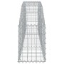 Cesta de gaviones forma arco hierro galvanizado 200x30x40/60 cm de vidaXL, Maceteros y jardineras - Ref: Foro24-153462, Preci...