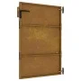Corten steel garden gate 85x125 cm by vidaXL, garden gates - Ref: Foro24-153258, Price: 148,62 €, Discount: %
