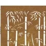 Corten steel garden gate bamboo design 105x155 cm by vidaXL, garden gates - Ref: Foro24-153241, Price: 200,64 €, Discount: %