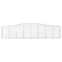 Galvanized iron arch-shaped gabion basket 400x50x80/100cm by vidaXL, Pots and planters - Ref: Foro24-153414, Price: 109,89 €,...