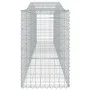 Galvanized iron arch-shaped gabion basket 400x50x80/100cm by vidaXL, Pots and planters - Ref: Foro24-153414, Price: 109,89 €,...