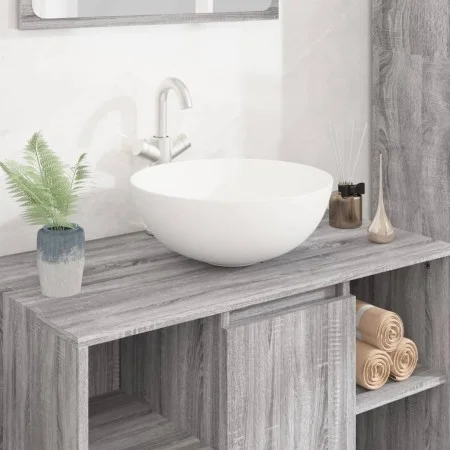 Rundes weißes Keramikwaschbecken 36x15 cm von vidaXL, Sinkt - Ref: Foro24-153343, Preis: 66,88 €, Rabatt: %