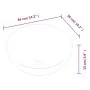 Rundes weißes Keramikwaschbecken 36x15 cm von vidaXL, Sinkt - Ref: Foro24-153343, Preis: 66,88 €, Rabatt: %