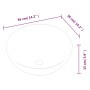 Rundes weißes Keramikwaschbecken 36x15 cm von vidaXL, Sinkt - Ref: Foro24-153343, Preis: 66,88 €, Rabatt: %