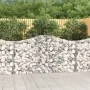 Cesta gaviones forma arco hierro galvanizado 200x30x100/120 cm de vidaXL, Maceteros y jardineras - Ref: Foro24-153385, Precio...