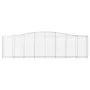 Gabione Korbbogenform aus verzinktem Eisen 400x50x100/120 cm von vidaXL, Töpfe und Pflanzgefäße - Ref: Foro24-153415, Preis: ...