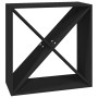 Botellero de madera maciza de pino negro 62x25x62 cm de vidaXL, Armarios para vino y licores - Ref: Foro24-821763, Precio: 56...
