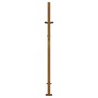 Puerta de jardín acero corten diseño bambú 105x130 cm de vidaXL, Puertas de jardín - Ref: Foro24-153240, Precio: 181,35 €