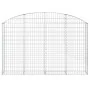 Gabione Korbbogenform aus verzinktem Eisen 200x30x120/140 cm von vidaXL, Töpfe und Pflanzgefäße - Ref: Foro24-153466, Preis: ...