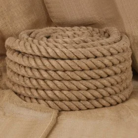 Jute rope 10 m long and 30 mm thick by vidaXL, Ropes and metal cords - Ref: Foro24-153769, Price: 47,02 €, Discount: %