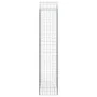 Cesta gaviones forma arco hierro galvanizado 100x50x220/240 cm de vidaXL, Maceteros y jardineras - Ref: Foro24-153441, Precio...