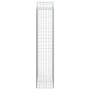 Gabione Korbbogenform aus verzinktem Eisen 100x50x220/240 cm von vidaXL, Töpfe und Pflanzgefäße - Ref: Foro24-153441, Preis: ...