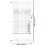 Gartentor aus Cortenstahl, quadratisches Design, 85 x 200 cm von vidaXL, Gartentore - Ref: Foro24-153249, Preis: 171,19 €, Ra...