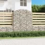Galvanized iron arch-shaped gabion basket 150x30x180/200 cm by vidaXL, Pots and planters - Ref: Foro24-153449, Price: 92,13 €...