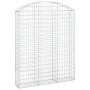 Gabionenkorb Bogenform verzinktes Eisen 150x30x180/200 cm von vidaXL, Töpfe und Pflanzgefäße - Ref: Foro24-153449, Preis: 93,...