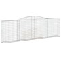 Gabion Korbbogen Form verzinktes Eisen 400x30x120/140 cm von vidaXL, Töpfe und Pflanzgefäße - Ref: Foro24-153526, Preis: 112,...