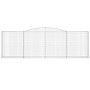 Gabion Korbbogen Form verzinktes Eisen 400x30x120/140 cm von vidaXL, Töpfe und Pflanzgefäße - Ref: Foro24-153526, Preis: 112,...