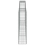 Gabion Korbbogen Form verzinktes Eisen 400x30x120/140 cm von vidaXL, Töpfe und Pflanzgefäße - Ref: Foro24-153526, Preis: 112,...