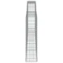 Gabion Korbbogen Form verzinktes Eisen 400x30x120/140 cm von vidaXL, Töpfe und Pflanzgefäße - Ref: Foro24-153526, Preis: 111,...