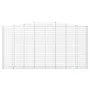 Cesta gaviones forma arco hierro galvanizado 400x50x200/220 cm de vidaXL, Maceteros y jardineras - Ref: Foro24-153420, Precio...