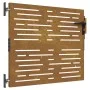 Corten steel garden gate square design 85x100 cm by vidaXL, garden gates - Ref: Foro24-153245, Price: 110,46 €, Discount: %