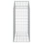 Gabionenkorb Bogenform verzinktes Eisen 100x50x100/120 cm von vidaXL, Töpfe und Pflanzgefäße - Ref: Foro24-153435, Preis: 40,...