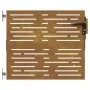 Corten steel garden gate square design 85x100 cm by vidaXL, garden gates - Ref: Foro24-153245, Price: 110,46 €, Discount: %