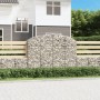 Galvanized iron arch-shaped gabion basket 200x50x140/160 cm by vidaXL, Pots and planters - Ref: Foro24-153477, Price: 113,90 ...
