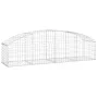 Cesta de gaviones forma arco hierro galvanizado 200x50x40/60 cm de vidaXL, Maceteros y jardineras - Ref: Foro24-153472, Preci...