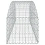 Cesta de gaviones forma arco hierro galvanizado 200x50x40/60 cm de vidaXL, Maceteros y jardineras - Ref: Foro24-153472, Preci...