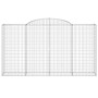 Gabionenkorb Bogenform verzinktes Eisen 300x50x160/180 cm von vidaXL, Töpfe und Pflanzgefäße - Ref: Foro24-153518, Preis: 130...