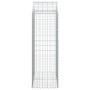 Gabionenkorb Bogenform verzinktes Eisen 100x50x140/160 cm von vidaXL, Töpfe und Pflanzgefäße - Ref: Foro24-153437, Preis: 48,...