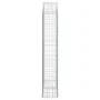 Gabionenkorb Bogenform verzinktes Eisen 100x30x160/180 cm von vidaXL, Töpfe und Pflanzgefäße - Ref: Foro24-153428, Preis: 62,...