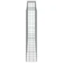 Gabione Korbbogenform aus verzinktem Eisen 400x50x220/240 cm von vidaXL, Töpfe und Pflanzgefäße - Ref: Foro24-153541, Preis: ...
