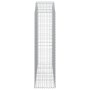 Gabione Korbbogenform aus verzinktem Eisen 200x50x180/200 cm von vidaXL, Töpfe und Pflanzgefäße - Ref: Foro24-153479, Preis: ...