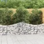 Galvanized iron arch-shaped gabion basket 200x30x60/80 cm by vidaXL, Pots and planters - Ref: Foro24-153383, Price: 84,23 €, ...