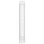 Gabion basket arch shape galvanized iron 100x30x220/240 cm by vidaXL, Pots and planters - Ref: Foro24-153431, Price: 74,91 €,...