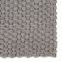 Rectangular gray cotton rug 160x230 cm by vidaXL, Rugs - Ref: Foro24-345122, Price: 86,38 €, Discount: %