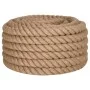 Cuerda de yute 10 m de longitud y 40 mm de grosor de vidaXL, Sogas y cuerdas metálicas - Ref: Foro24-153776, Precio: 68,30 €,...