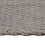 Rectangular gray cotton rug 160x230 cm by vidaXL, Rugs - Ref: Foro24-345122, Price: 86,38 €, Discount: %