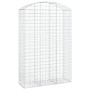 Gabion Korbbogen Form verzinktes Eisen 150x50x220/240 cm von vidaXL, Töpfe und Pflanzgefäße - Ref: Foro24-153461, Preis: 89,5...