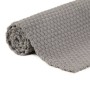 Rectangular gray cotton rug 160x230 cm by vidaXL, Rugs - Ref: Foro24-345122, Price: 86,38 €, Discount: %