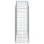 Gabion Korbbogen Form verzinktes Eisen 150x50x120/140 cm von vidaXL, Töpfe und Pflanzgefäße - Ref: Foro24-153456, Preis: 59,0...